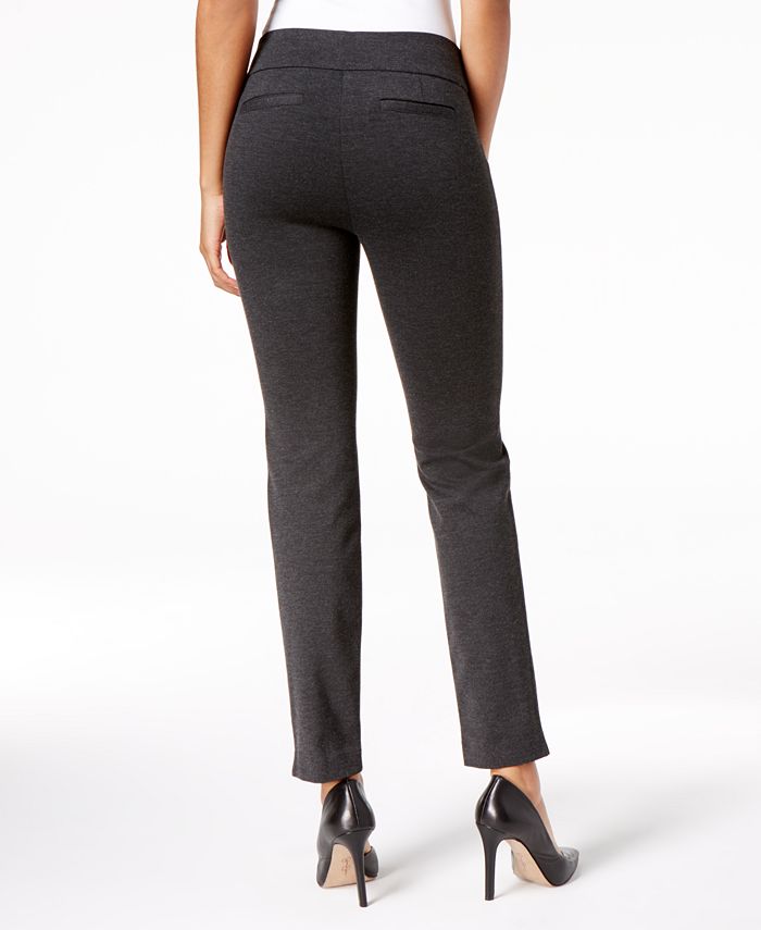 Charter Club Petite Cambridge TummyControl Ponte SlimLeg Pants