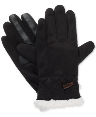Isotoner Signature - Women's smartDRI&reg; Toggle Gloves
