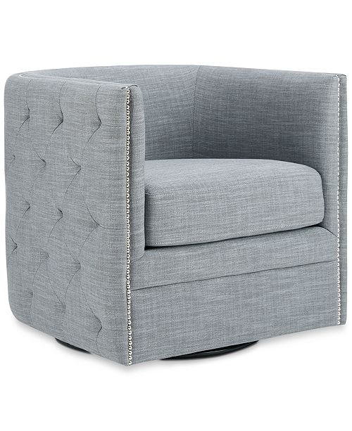 Madison Park Catherine Swivel Chair, Quick Ship & Reviews ...