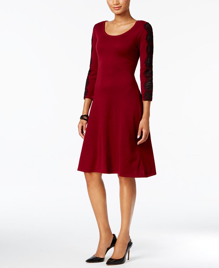 Nine west 2025 sweater dress