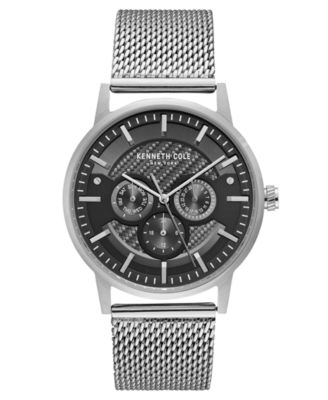 Kenneth Cole New York - Men's Stainless Steel Mesh Bracelet Watch 42mm