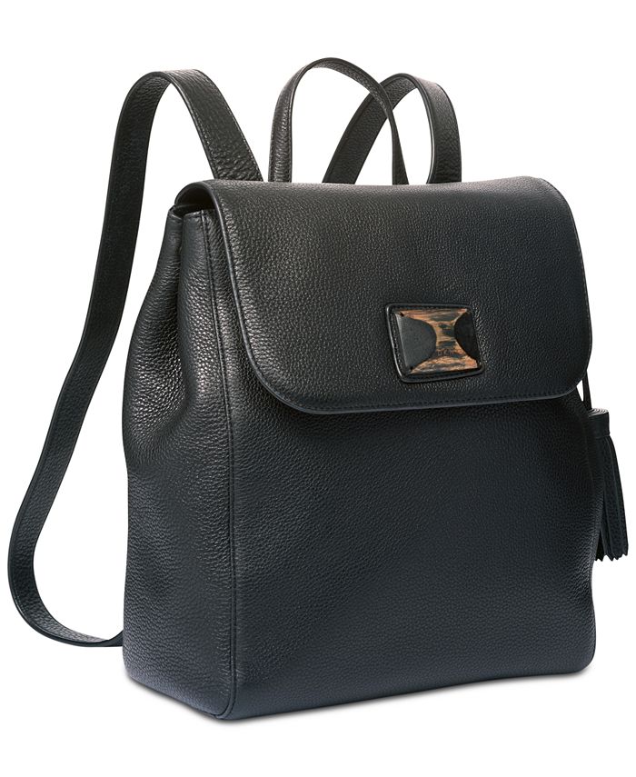 DKNY Alix Medium Flap Backpack, Created for Macy's & Reviews - Handbags ...