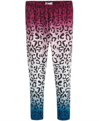Epic Threads - Ombr&eacute; Leopard-Print Leggings, Big Girls (7-16)