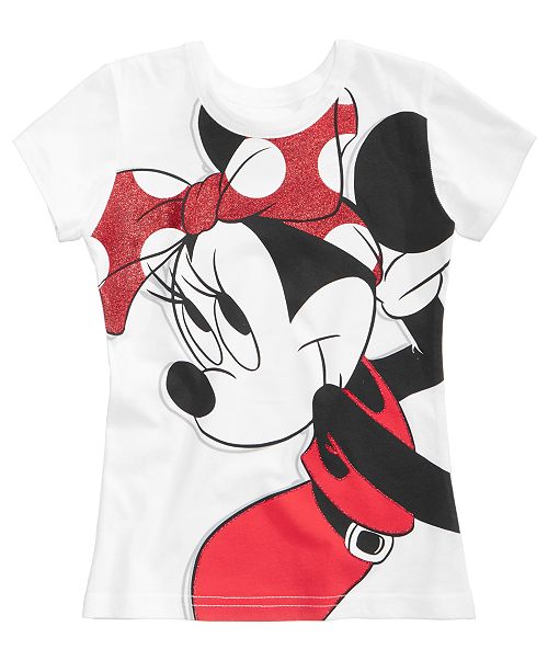 Disney Minnie Mouse Bow Cotton T Shirt Little Girls Reviews