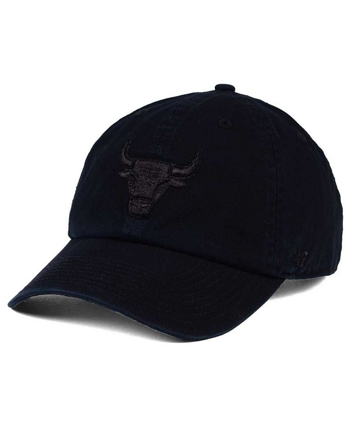 '47 Brand Chicago Bulls Straight Metallic CLEAN UP Cap - Macy's