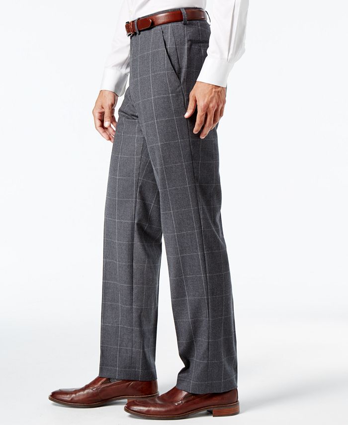 Lauren Ralph Lauren Men's ClassicFit Ultraflex Gray Windowpane Suit