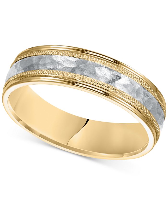 Macy's gold shop wedding bands