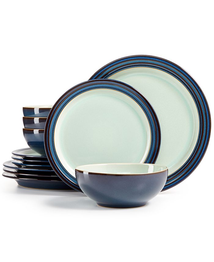 Denby Peveril 12Pc. Dinnerware Set, Service for 4 Macy's