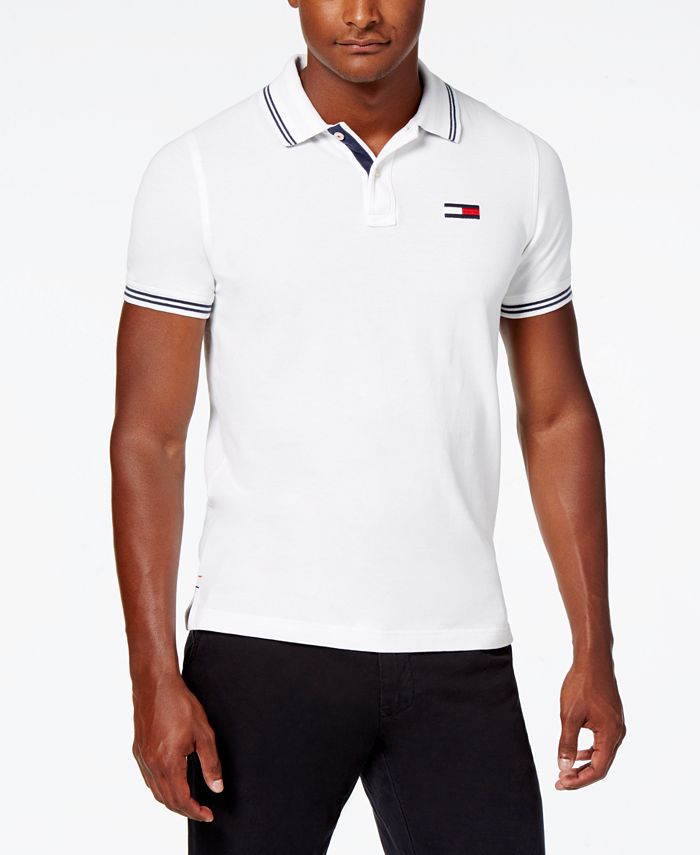 gebed Perioperatieve periode Kinderpaleis Tommy Hilfiger Men's Custom-Fit Logan Polo & Reviews - Polos - Men - Macy's