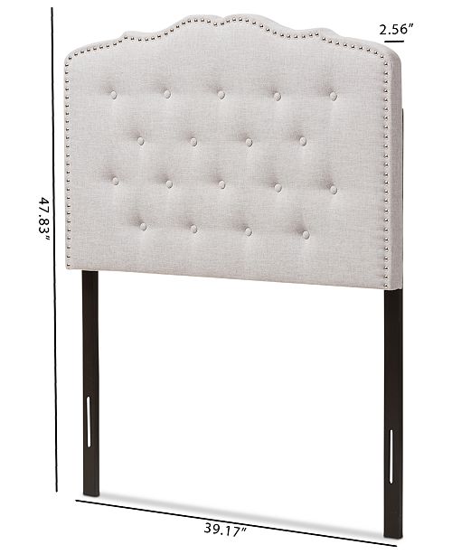 Furniture Vanden Twin Headboard & Reviews Furniture Macy's