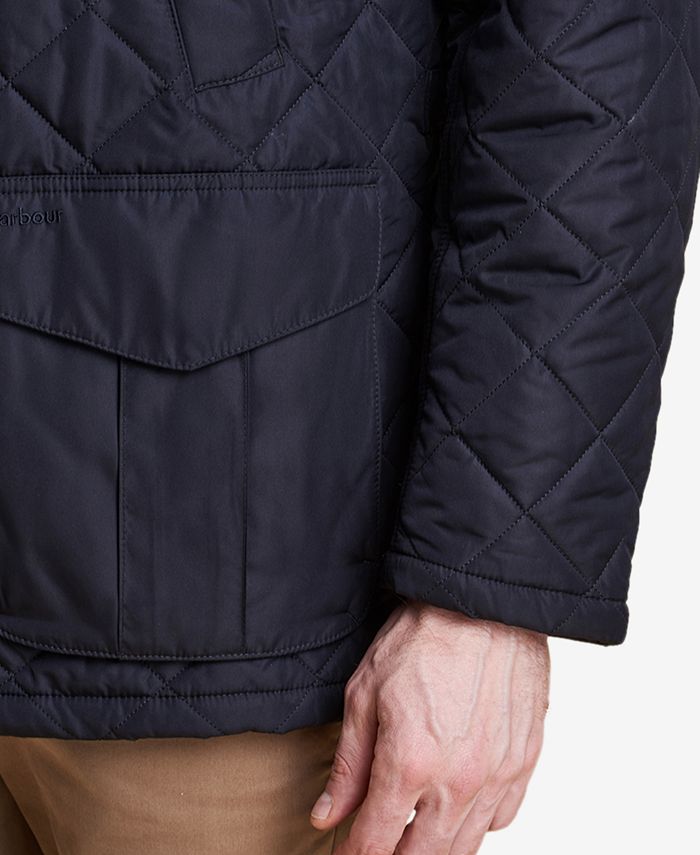 Barbour Men's Devon Quilted Jacket - Macy's