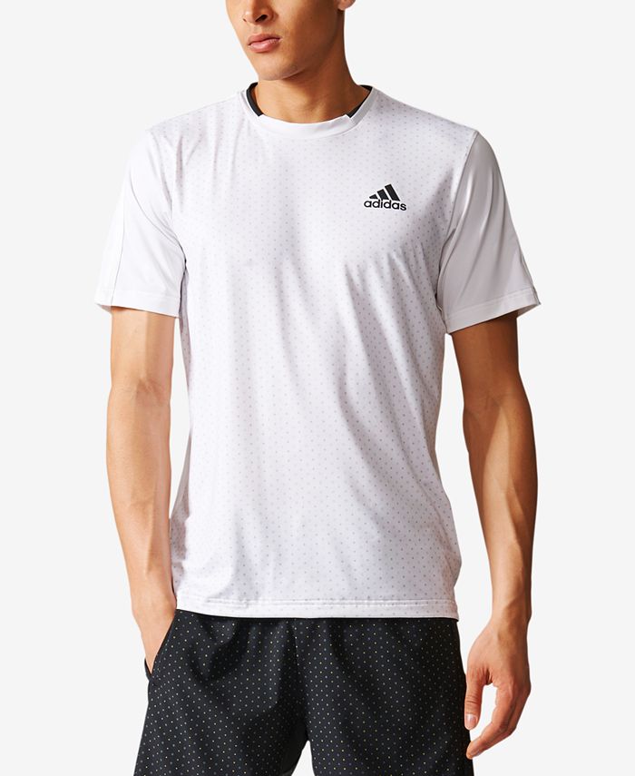 adidas Men's Advantage ClimaLite® Printed Tennis TShirt Macy's