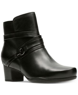 Clarks Women's Rosalyn Page Ankle Booties - Macy's