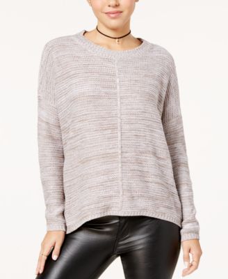 Ultra Flirt - Juniors' Slouchy High-Low Sweater