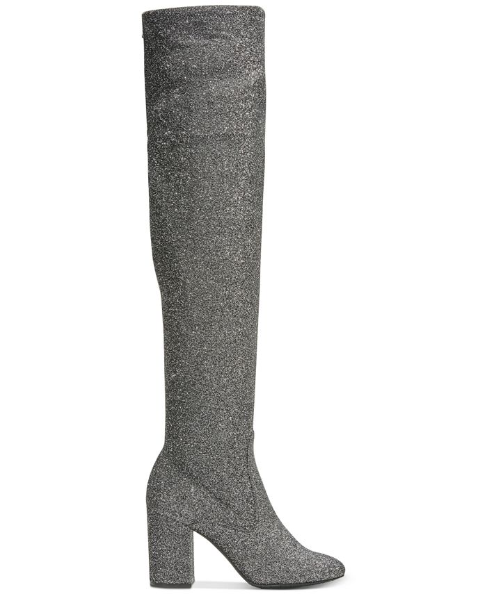 kenneth cole over the knee suede boots
