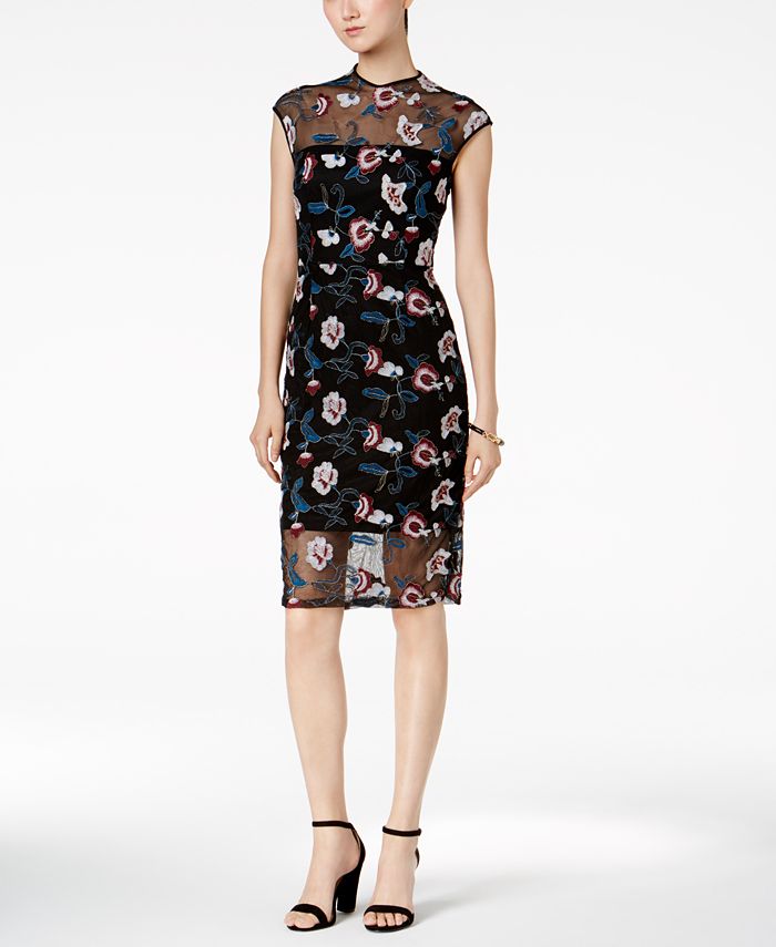 Donna ricco cheap embroidered dress