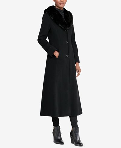 maxi cashmere faux