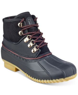 macy's tommy hilfiger rain boots