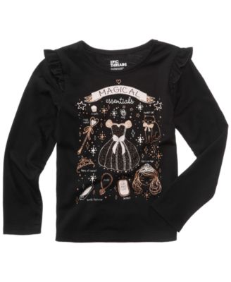 Epic Threads - Long-Sleeve Graphic-Print T-Shirt, Toddler Girls (2T-5T) & Little Girls (2-6X)