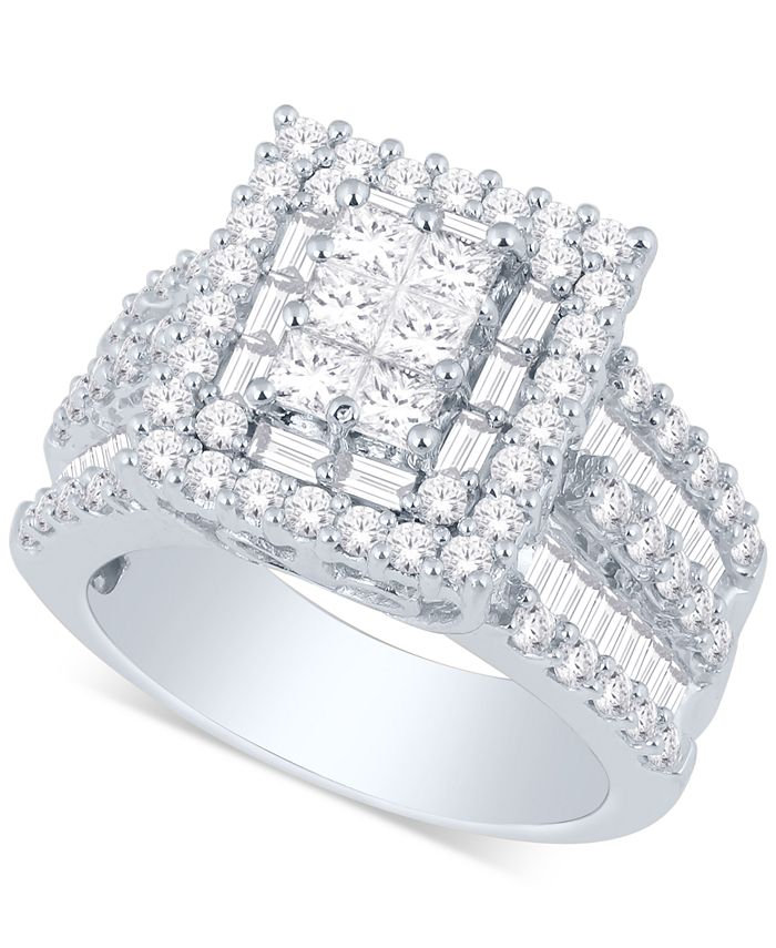 Macy's - Diamond Ring (3 ct. t.w.) in 14k Gold or White Gold