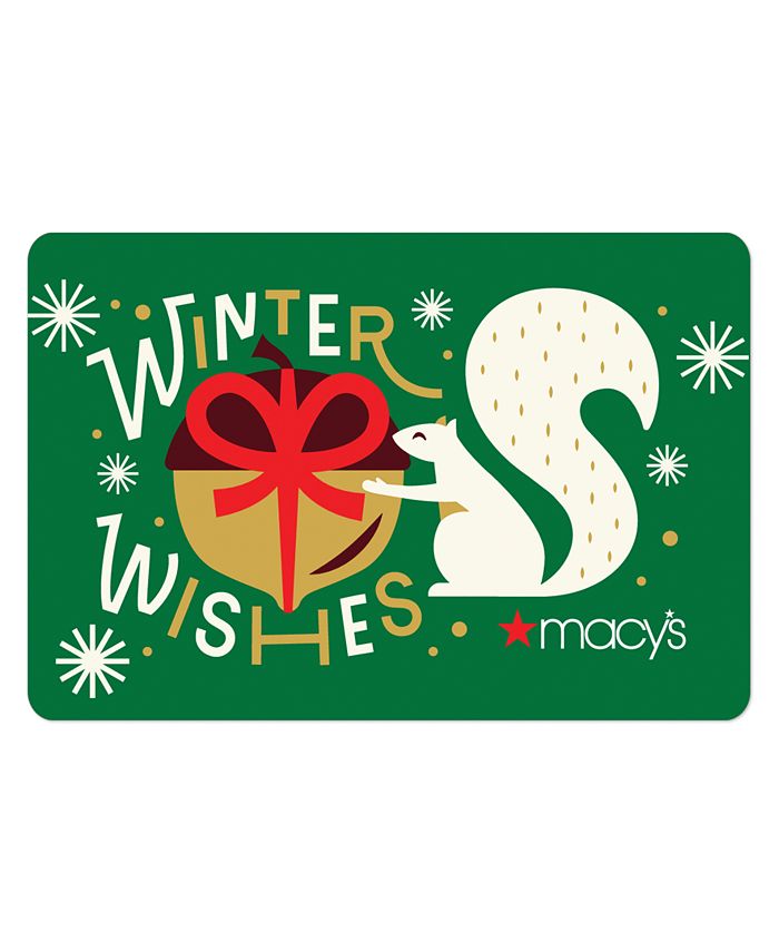 Macy's For You Gift Card with Greeting Card Macy's