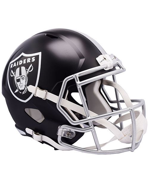Riddell Oakland Raiders Speed Blaze Alternate Replica Helmet Reviews Sports Fan Shop By Lids Men Macy S