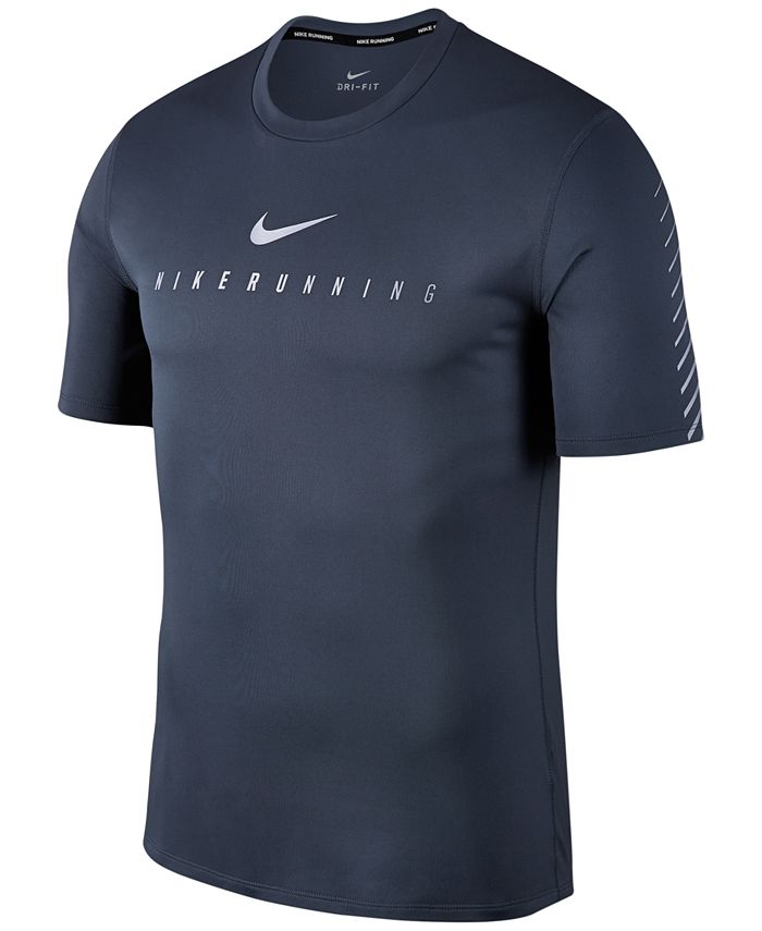 Nike Men's Flash Miler Dri-FIT Running T-Shirt & Reviews - T-Shirts ...