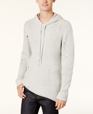 American Rag - Men's Destructed Hoodie