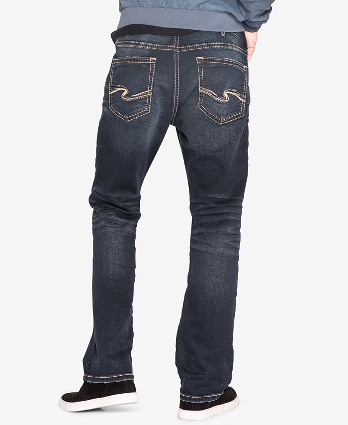 Silver Jeans Co. Men's Grayson Easy Fit Straight Jeans - Macy's