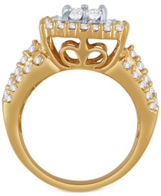 Diamond Ring (3 ct. t.w.) in 14k Gold or White Gold