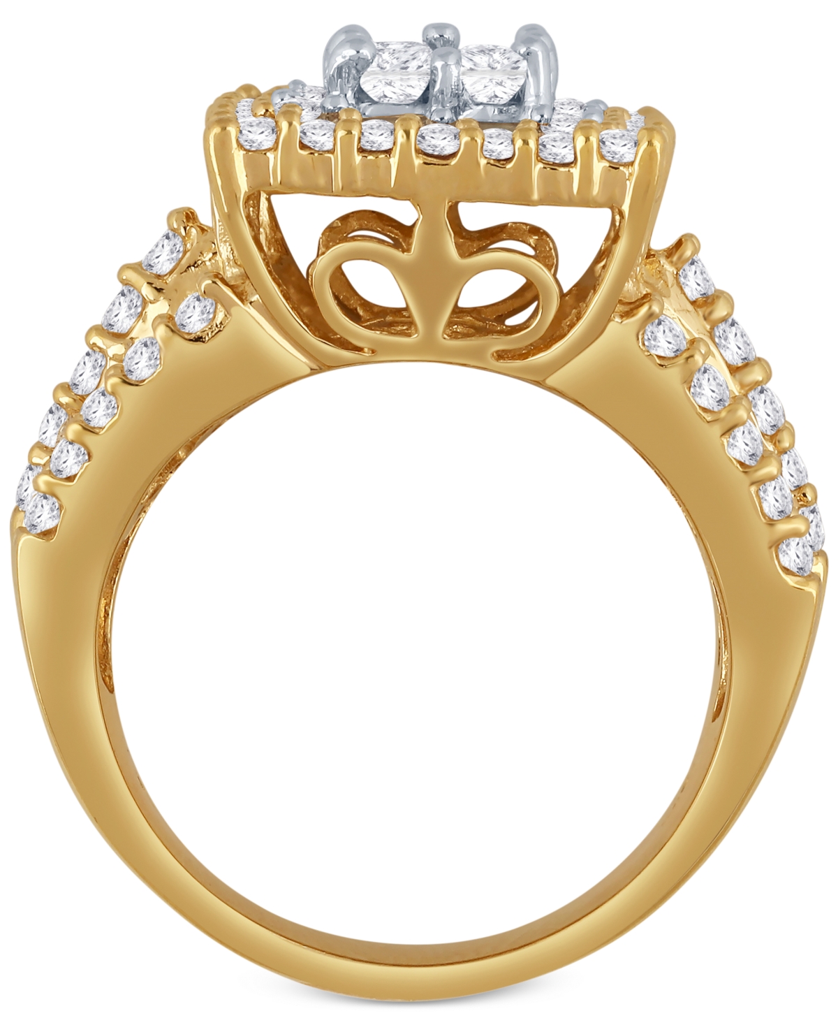 Diamond Ring (3 ct. t.w.) in 14k Gold or White Gold