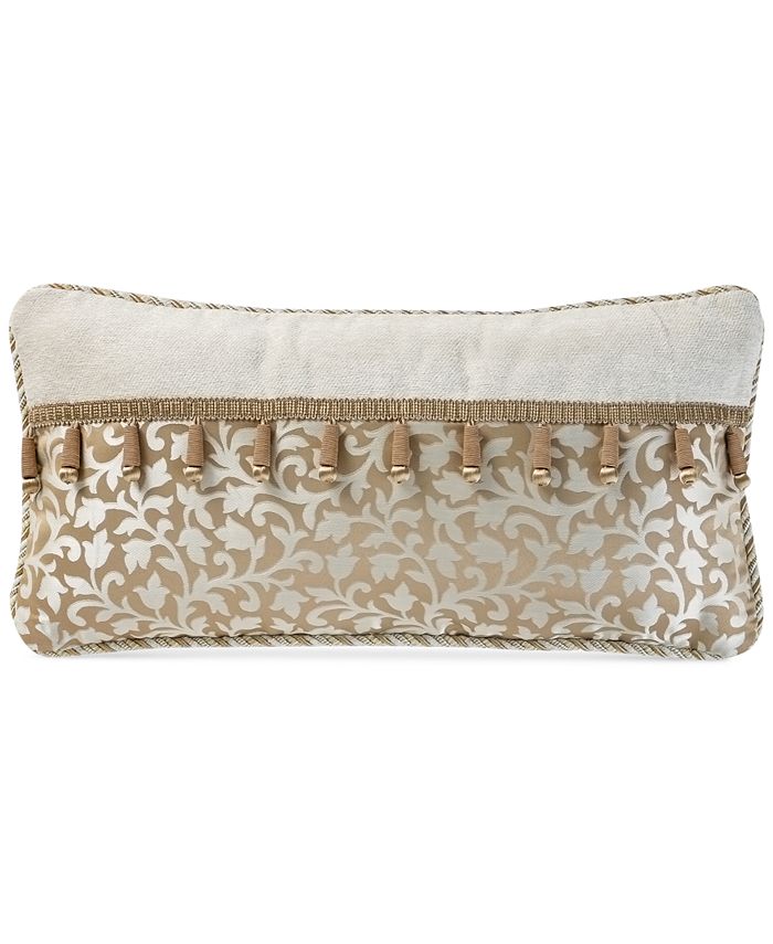 Waterford - Ansonia Ivory 12" x 24" Decorative Pillow
