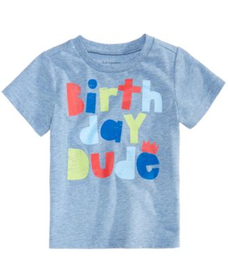 First Impressions - Birthday-Print T-Shirt, Baby Boys (0-24 months)