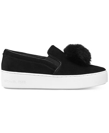 Michael Kors Trent Pom Pom Slip On Sneakers Macy s