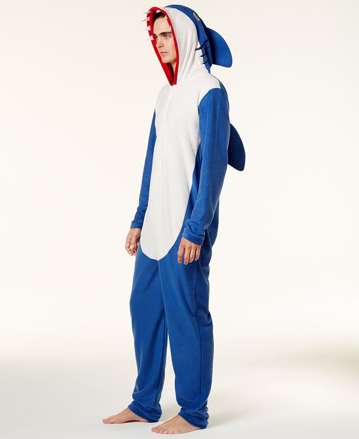 Bioworld Men's Shark Onesie Costume & Reviews - Pajamas & Robes - Men ...