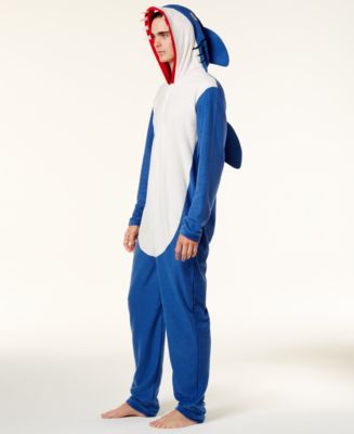 Bioworld Men's Shark Onesie Costume - Macy's
