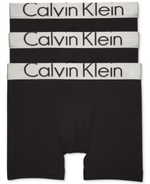 Calvin Klein Steel Men's 3-Pk Micro Boxer Briefs