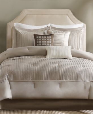 Trinity Charmeuse 7-Pc. Comforter Set, California King