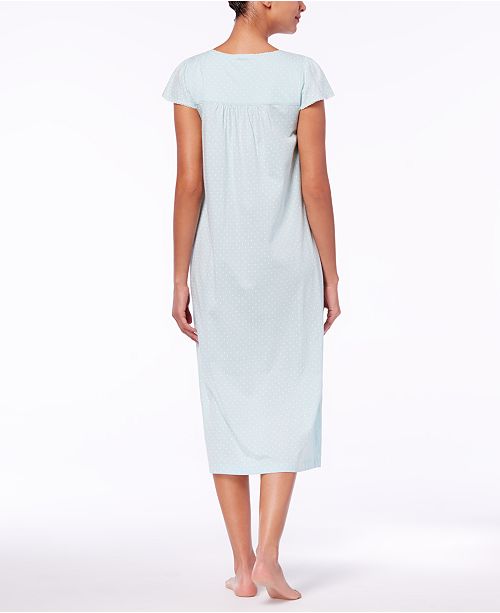 Charter Club Lace-Trim Cotton Nightgown, Created for Macy ...