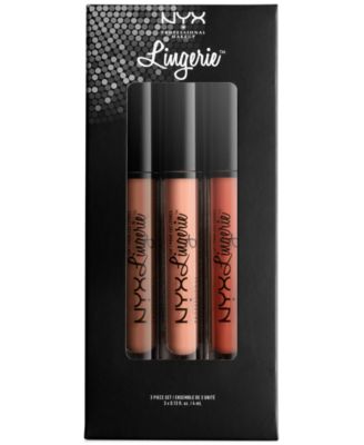 NYX Professional Makeup - 3-Pc. Lip Lingerie Set