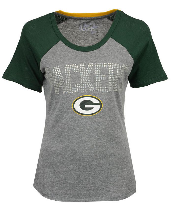 Touch by Alyssa Milano Women's Green Bay Packers Conference T-Shirt - Macy's