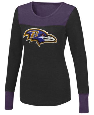 Touch By Alyssa Milano Women's Baltimore Ravens Blindside Thermal Long ...