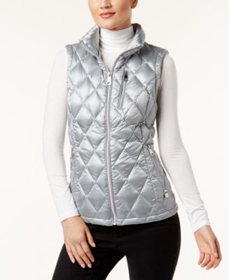 Calvin klein quilted deals puffer vest