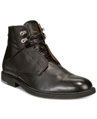 hugo boss lace up boots
