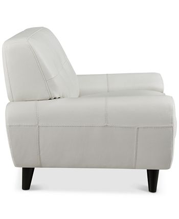 Furniture - Lanz Leather Chair, Created for Macy's