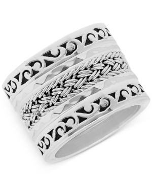 Lois Hill 5-pc. Set Stack Rings In Sterling Silver