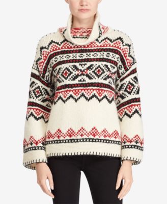 ralph lauren funnel neck jumper