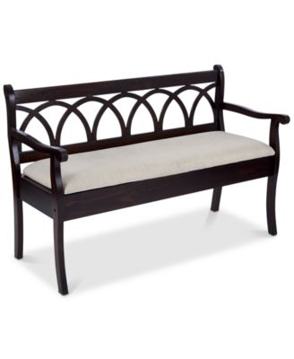 Office Star - Coventry Storage Bench, Quick Ship
