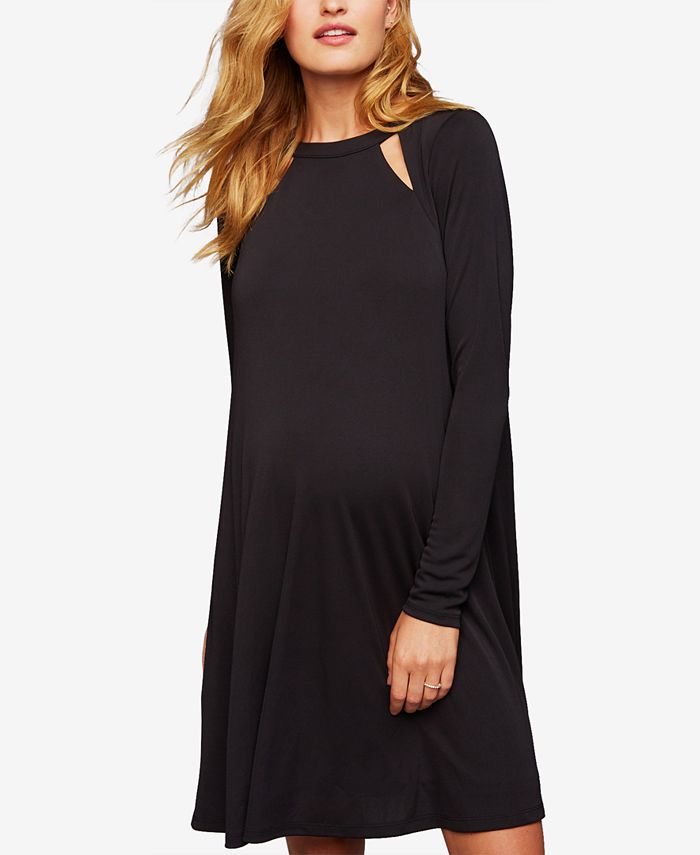 A Pea in the Pod Maternity Cutout ALine Dress Macy's