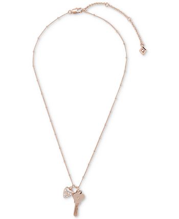 Vera bradley heart necklace on sale